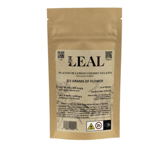 LEAL - Platinum Lemon Cherry Gelato - 3.5g Flower