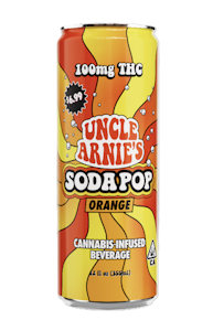 UNCLE ARNIE'S - Orange - SodaPop - Beverage - 100mg