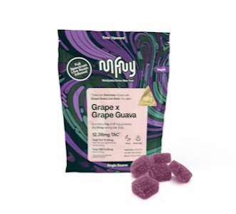 MFNY - GRAPE X GRAPE GUAVA GUMMIES LIVE RESIN - MFNY - 100mg