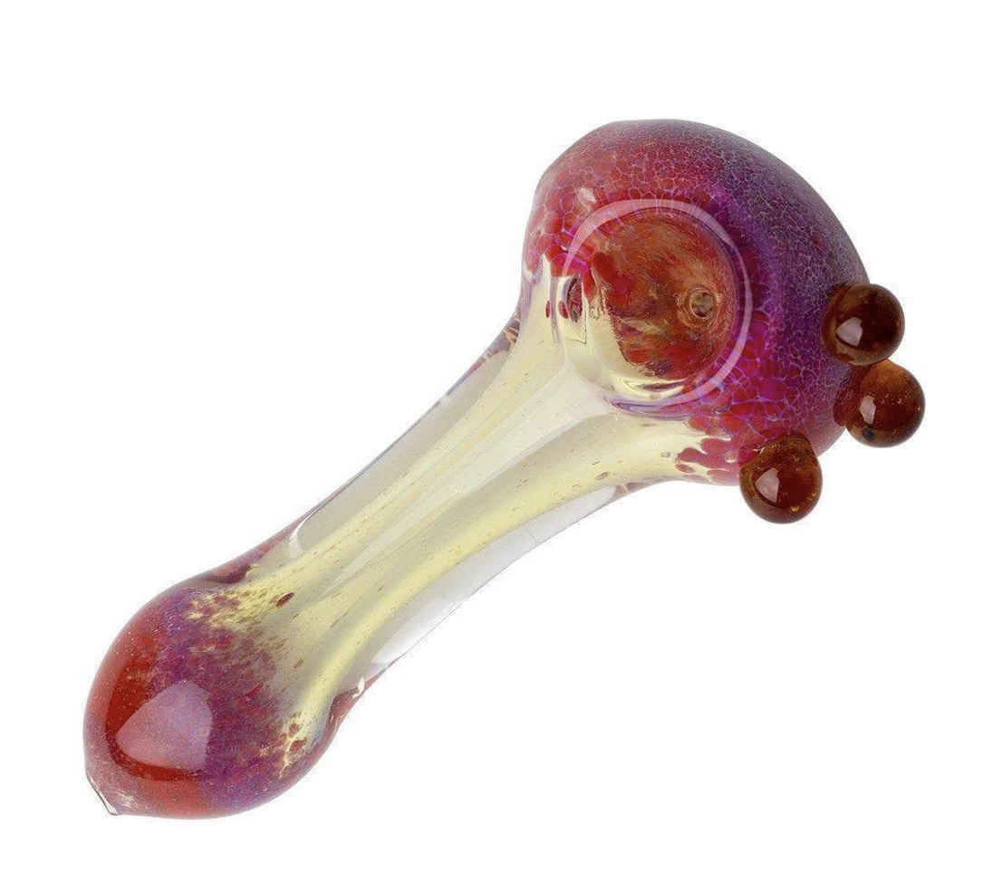 Diamond Leaf - Large Glass Pipe Main Image