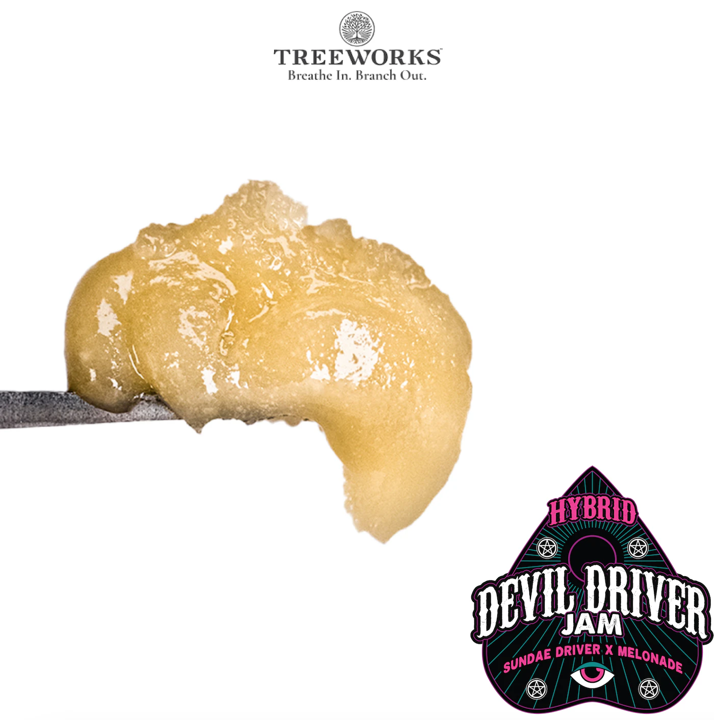 Treeworks - Devil Driver - 1g Live Rosin Jam - Treeworks Main Image