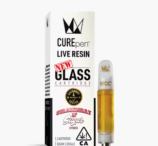 WEST COAST CURE - WEST COAST CURE 1G Strawberry N Sugar Live Resin Cartridge CurePen