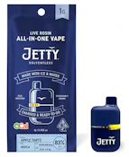 Jetty Extracts - Live Rosin - Apple Tartz - Mini Tank - RTU - 1G