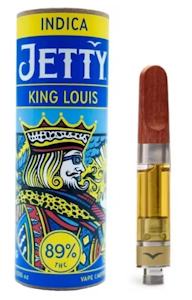JETTY EXTRACTS - Jetty Extracts - High THC - King Louis - Vape Cart - 1.0g