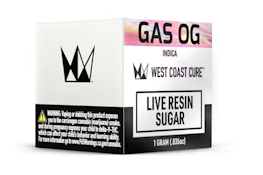 WCC Live Resin Sugar 1g - Gas OG 81%