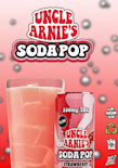 Uncle Arnies Soda 100mg Strawberry**