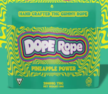 DOPE ROPE - Dope Rope - Pineapple Power 200MG
