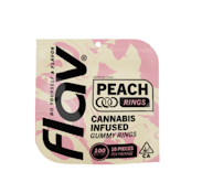 PEACH DISTILLATE CANDY RINGS- FLAV