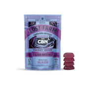 Lost Farm | Thorny Berry x OG Kush | Live Resin | Gummies | 100mg | 10ct