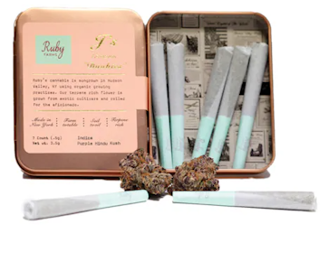 RUBY FARMS - Ruby Doobies - 7pk Sour Diesel - Sativa