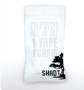 SHADY EXTRACTS - Shady Extracts | Cherry Kush Mints Live Resin Disposable | 1g
