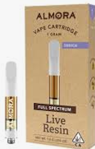 Almora - [Almora Farm] Live Resin Cartridge - 1g - Hindu Kush (I)