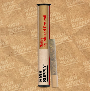 HIGH SUPPLY - High Supply | Infused Preroll | Humboldt Fog | 1g
