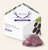 Marionberry Indica Enhanced Gummies | 10pc 100mg Total | TAXES INCLUDED