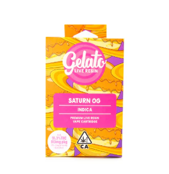 Gelato - Gelato - 1g Live Resin Cart - Saturn OG Main Image