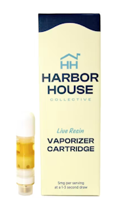 Harbor House - Strawberry Pavé - 0.5g Live Resin Cart - Harbor House