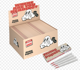 Flying Papers - Flying Papers - Cones - King Slim - White - 4 Pack