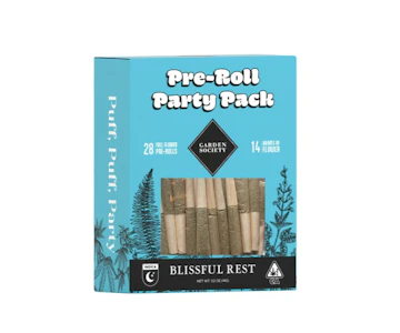 The Garden Society - Garden Society | Blissful Rest | Modified Grapes | Party Pack | Pre-Roll 28pk | 14g
