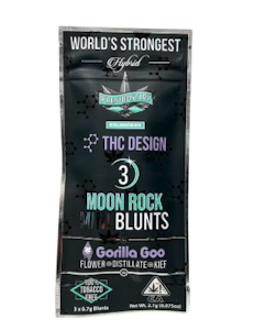 PRESIDENTIAL - Presidential x THC Design Mini Blunts 3pk 2.1g - Gorilla Goo 36%
