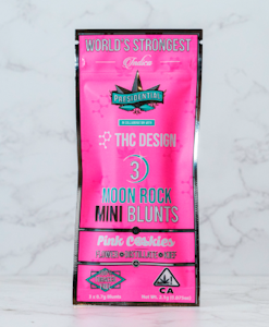 PRESIDENTIAL - Presidential x THC Design Mini Blunts 3pk 2.1g - Pink Cookies 31-34%