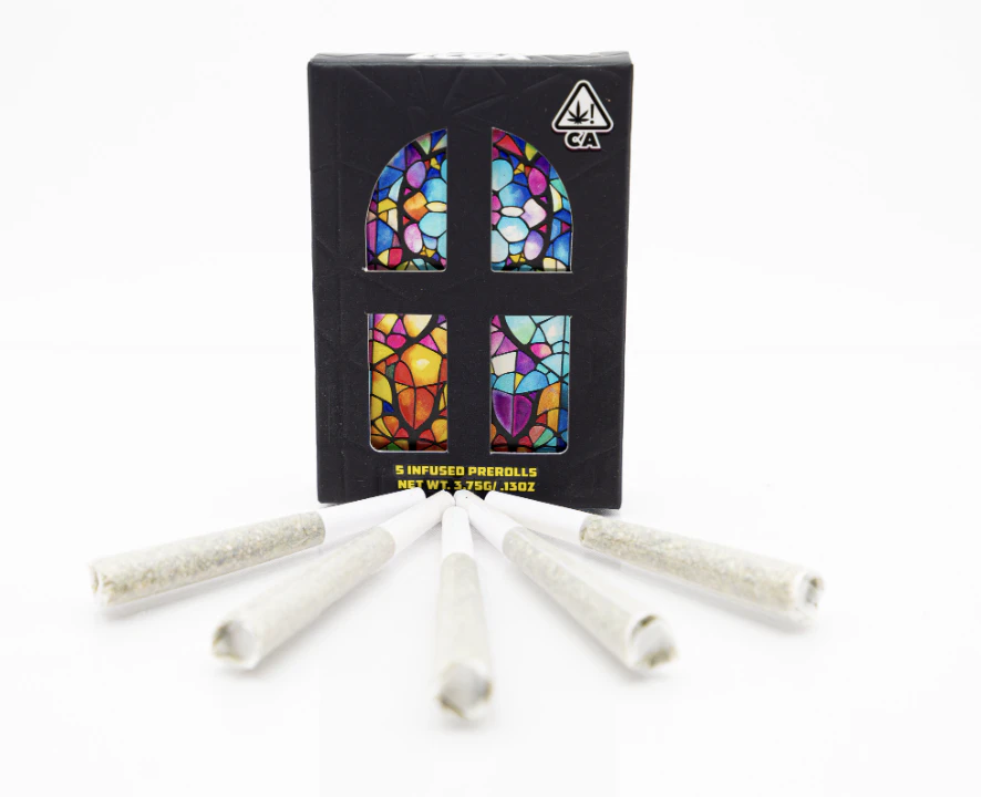 Holy Water - Holy Water | Lemon Zerbert | Infused Indoor Pre-roll 5pk | 3.75g Main Image