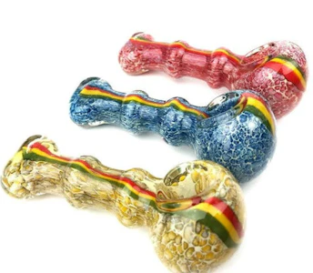 LUV BUDS - Large glass flower Pipe
