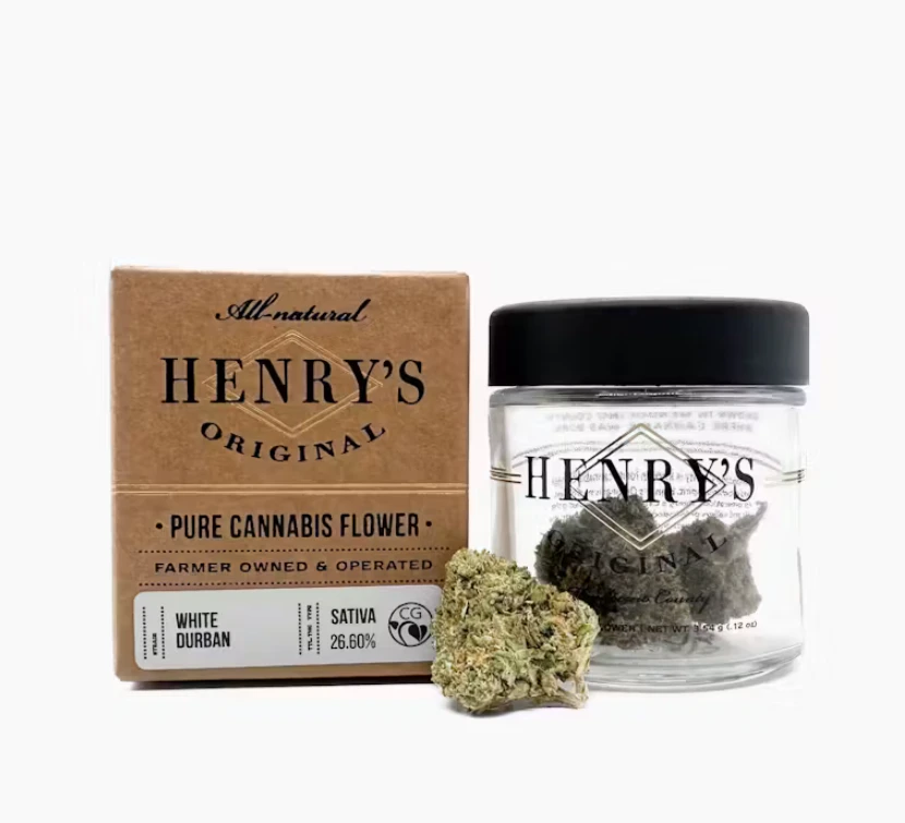 Henrys - HENRY'S - Flower - White Durban - 3.5G Main Image