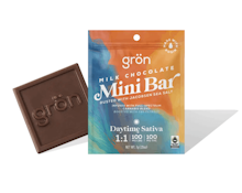 Gron Mini Bar 1:1 Milk Chocolate with Sea Salt - Daytime Sativa