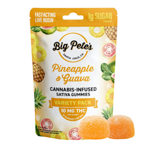 Big Pete's - Big Pete's - 100mg Gummies - Pineapple & Guava