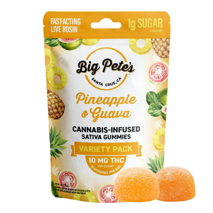 Big Pete's Treats - Big Pete's - 100mg Gummies - Pineapple & Guava Main Image
