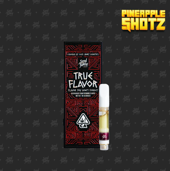 Seed Junky Genetics - Seed Junky Genetics - 1g True Flavor Cart - Pineapple Shotz Main Image