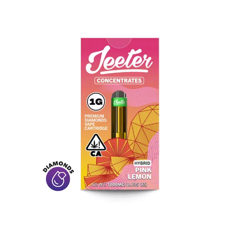 Jeeter - Jeeter Juice - 1g Liquid Diamond Cart - Pink Lemon Main Image