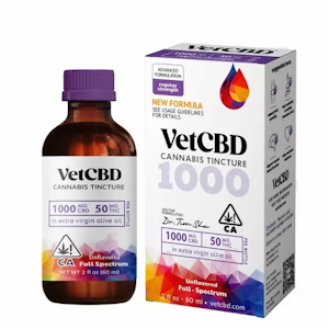VETCBD - VetCBD - 20:1 1000mg - 60ml - CBD Tincture