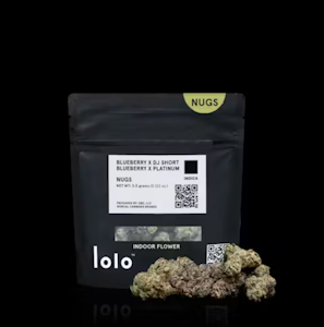 lolo - Lolo - 3.5g Black Label - Blue Cookies x DJ Short Blueberry x Platinum