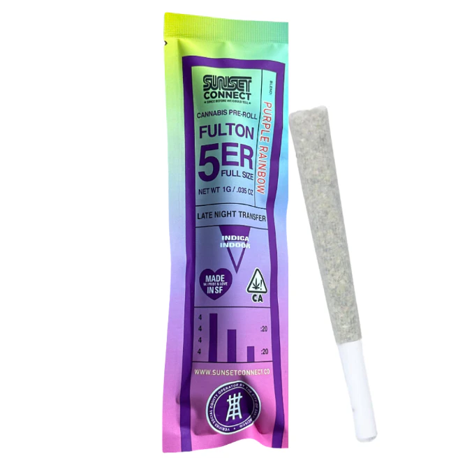 Sunset Connect - Sunset Connect - 1g Preroll - Purple Rainbow Main Image