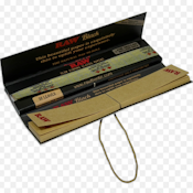 Raw | Black King Size Connoisseur + Tips | 32-pack