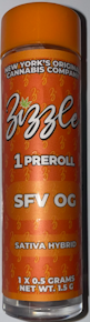 Zizzle | Pre-Roll | Joint - SFV OG | 0.5g