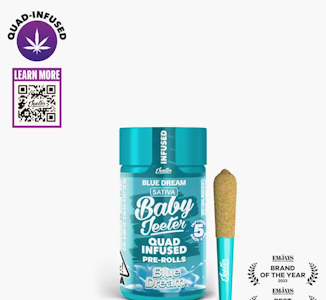 JEETER - JEETER 5PK Blue Dream Quad Infused Baby Jeeter Pack