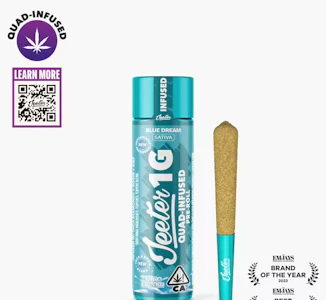 JEETER - JEETER 1G Blue Dream Quad Infused Preroll