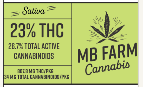 MB Farms - MB Farms - Colorado Chem - 3.5g