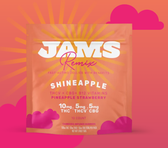 JAMS - Shineapple 2:1:1 THC:THCV:CBG REMIX Edibles