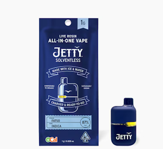 JETTY - JETTY - AIO - Fatso - Solventless - Mini Tank - 1G