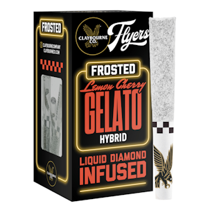 CLAYBOURNE CO. - Claybourne Co. - 5pk Flyers Frosted Prerolls - Lemon Cherry Gelato