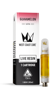 WEST COAST CURE - West Coast Cure - Guava Melon - 1g Live Resin Cartrige