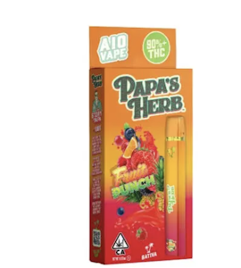 PAPA'S HERB - Papa's Herb | Fruit Punch | All-In-One Rechargeable Vape | 1g