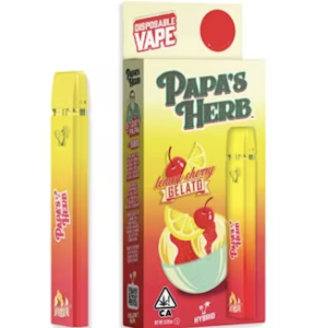 PAPA'S HERB - Papa's Herb | Lemon Cherry Gelato | All-In-One Rechargeable Vape | 1g
