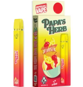 PAPAS HERB - PAPAS HERB | LEMON CHERRY GELATO - AIO | CARTRIDGE | 1G