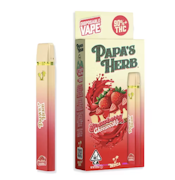 Papa's Herb | Strawberry Cheesecake | All-In-One Rechargeable Vape | 1g