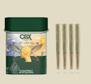 Jet Lag OG (I) | 4pc Pre-Roll Pack Tin | Cannabiotix