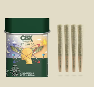 Cannabiotix - Jet Lag OG (I) | 4pc Pre-Roll Pack Tin | Cannabiotix